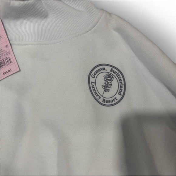 Wild Fable Sky Blue‎ Mock Neck Sweatshirt - Picture 2 of 4